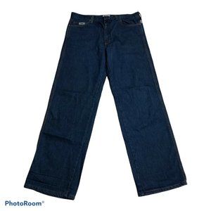 Tyndale Mens Medium Wash Flame Resistant Jeans Size 35W x 31L USA Made